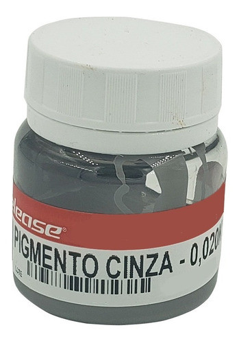 Pigmento Cinza De Fácil Dispersão Em Resinas 20 G 0
