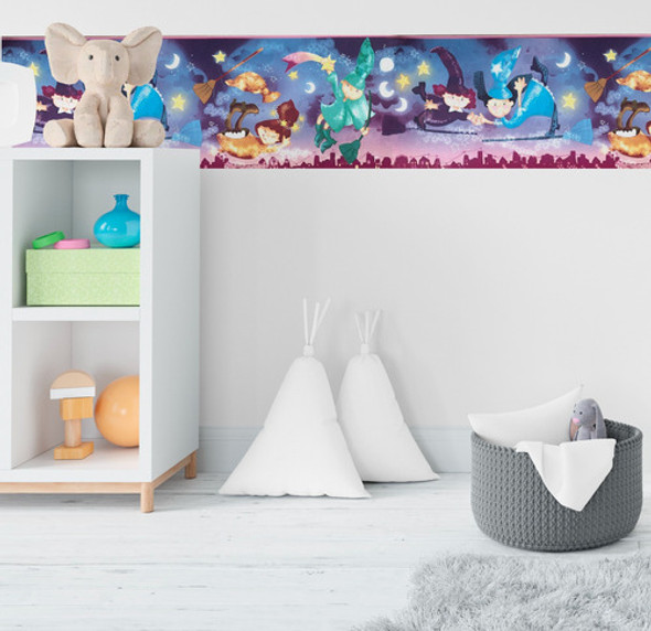 Guarda Vinilizada X 5 Mts Cuentos  Muresco 7859/1 1