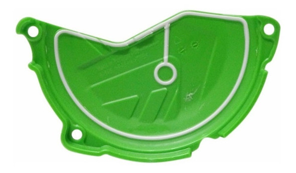 Protector Tapa Embrague Kawasak Kxf 450 2017 Verde Polisport 1