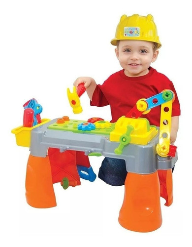 Bancada De Ferramentas Infantil Didático Maral 46 Peças 0