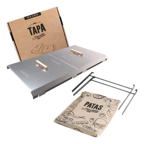 Accesorios La Planchetta De 2 Hornallas: Tapas Y Patas 0
