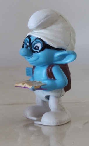 Muñeco De Pitufo Lector 1