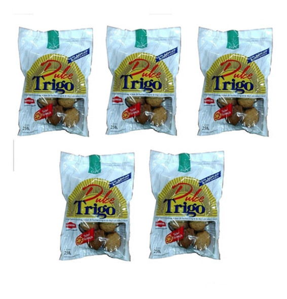 Pack X 5 Galletitas Sin Azucar Nutresan Naranja X 250grs 0