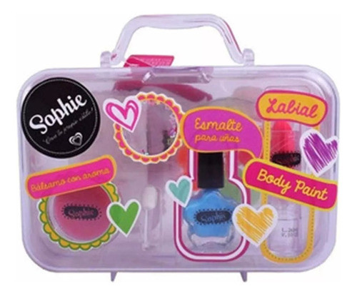 Valija Cristal Sophie Set D Belleza Infantil Maquillaje 6397 0