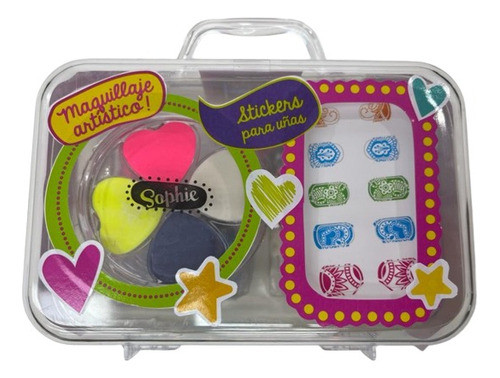 Valija Cristal Sophie Set D Belleza Infantil Maquillaje 6397 1