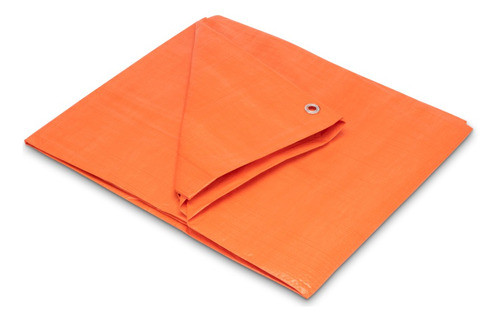 Lona Encerado Laranja Reforçada 4x3metros 70 Grs 100 Micras 1