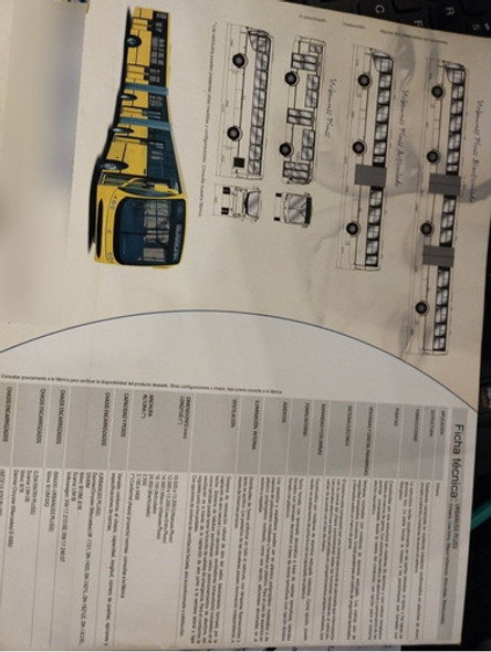 Folleto Catálogo Bus Busscar Original Colección Impreso 1 Folleto Catálogo Bus Busscar Original Colección Impreso 1