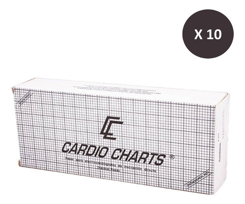 Papel Para Ecg 50 Mm X 30 M- Caja X 10 Rollos 1
