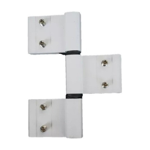 Dobradica Encaixe Tripla Linha Gold Dob-828 Porta Branco 0