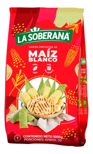 Harina De Maiz Blanco Para Arepa 0
