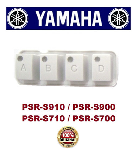 Botoes Abcd Viradas Teclado Yamaha Psr S910 Original S/juros 0