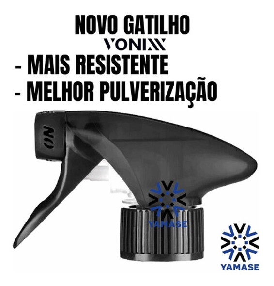 Cera Blend Black Spray Para Carros Pretos Vonixx 500ml 1