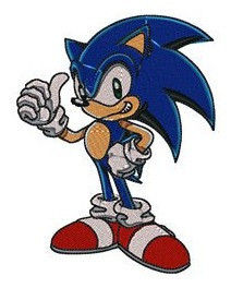 Matrices Para Bordadora Pack Sonic 1 10cm Todos Los Formatos 1