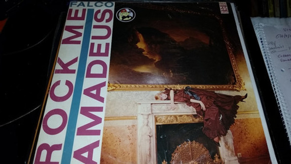 Falco Rock Me Amadeus Vinilo Maxi Transparente Germany 1985 0