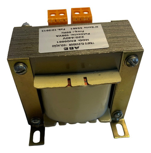 Trafo Elevador/isolação Eng0001, 220/440 V, 100 Va 0