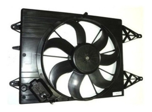 Electro Ventilador Completo Vw Gol G5-g6-g7 Con Encausador 0