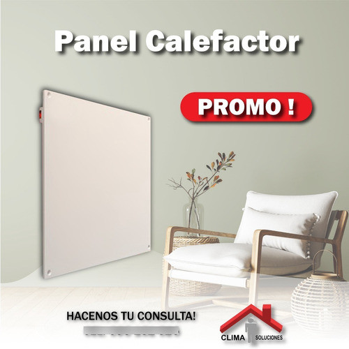 Panel Calefactor Eléctrico Solo 400w/h Oferta!! 1