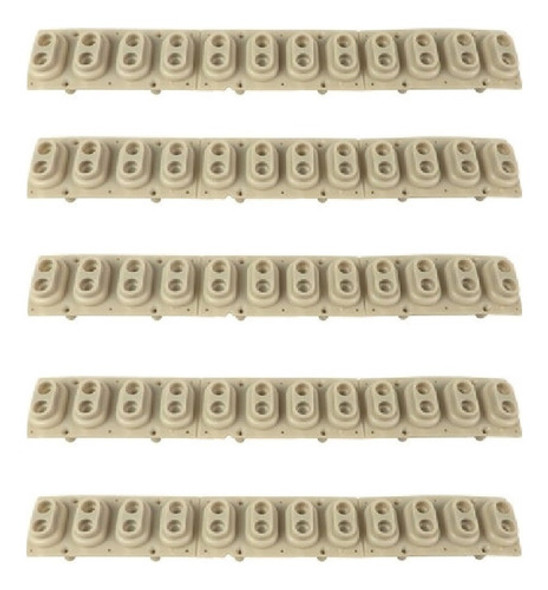 5 Borracha Teclado Korg I5s I4s  Kit 5 Peças C/ Frete Grátis 0