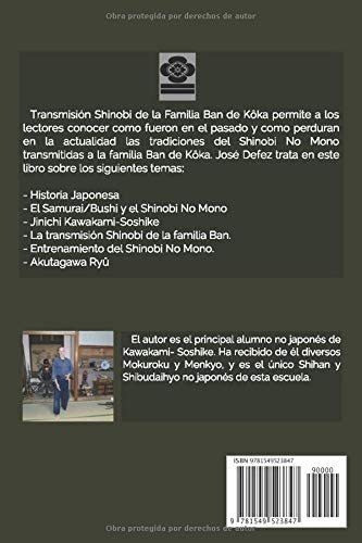 Libro: Transmisión Shinobi De La Familia Ban De Kôka 1