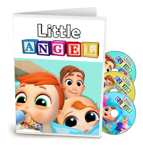 Dvd Litle Angel Joãozinho Vol 1 2 3 - 3 Dvd 0