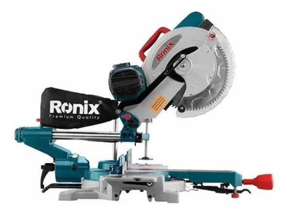 Sierra Ingletadora Ronix 2000w Telescopica 10 250mm 5300rpm 0