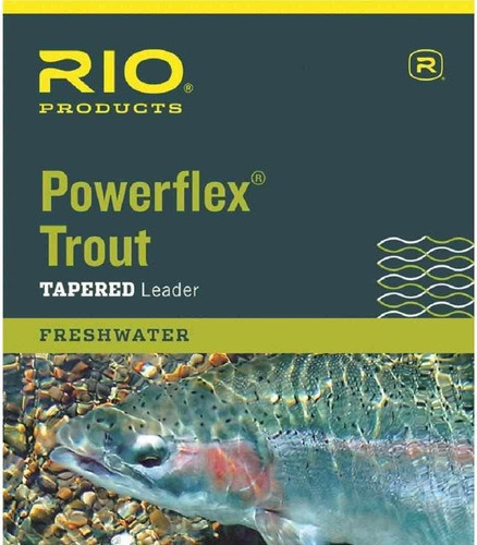Rio Powerflex Trout Leaders Línea Pesca 9 Pies 4x 0