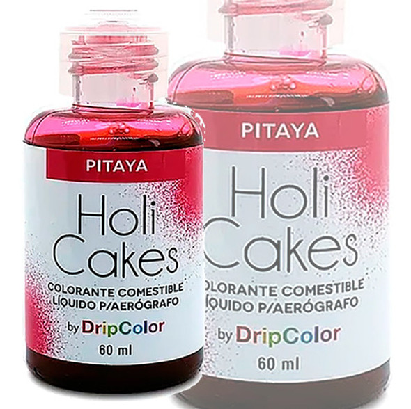Colorantes Líquidos Para Aerógrafo Holi Cakes Repostería X16 0