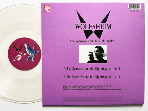 Wolfsheim - The Sparrows And The Nightingales - Transparente 1
