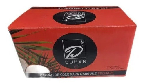 Carvão De Coco Hexagonal Duhan - Caixa 1 Kg 0