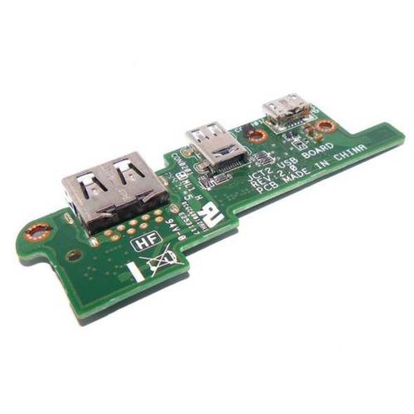 Puerto De Carga Micro Usb Tarjeta Usb Para Dell Lugar 11 Jct 1