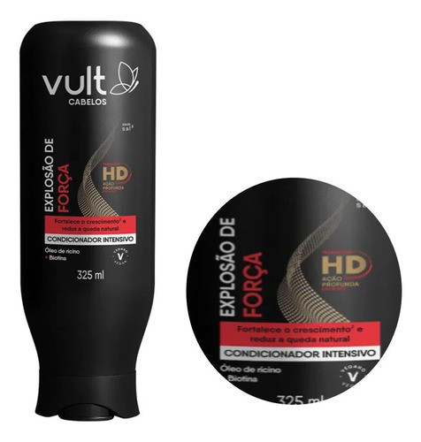 Condicionador Intensivo Explosão De Força Vult  325ml 1