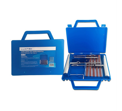 Kit Completo Reparo De Pneus Bicicleta Moto 0