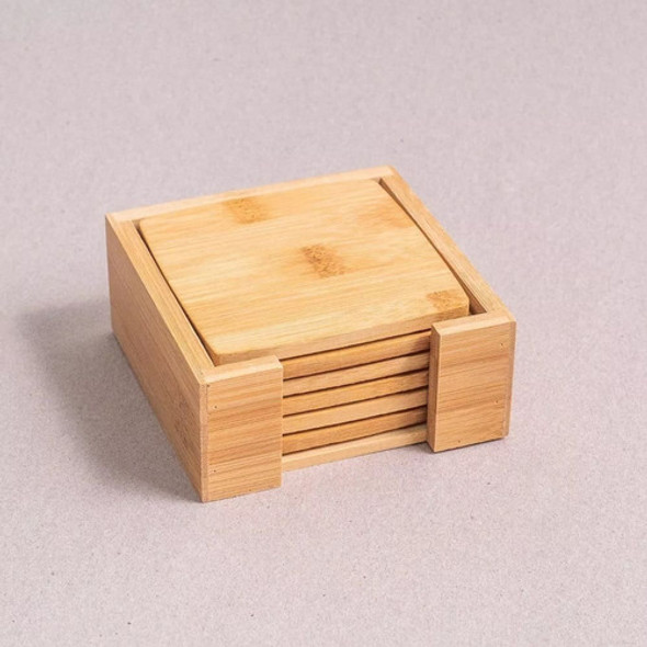 Juego De 6 Posavasos De Bambu Búho Store 1