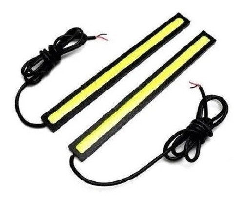 Luces Faros Auxiliares Led Crl Cob Para Auto 17 Cm Blancas 1