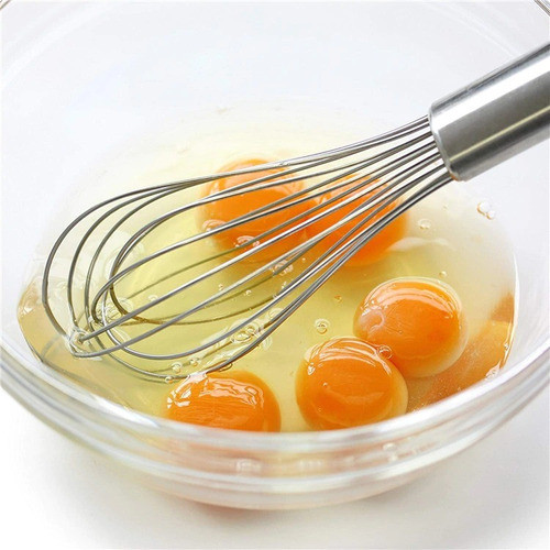 Batidor Manual 26 Cm Acero Inoxidable Cocina Repostería 1