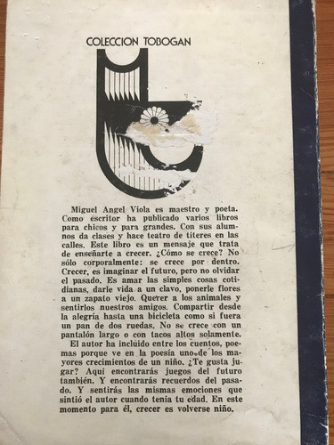 Cuentos Para Crecer,miguel Ángel Viola, Ediciones Orión. 1