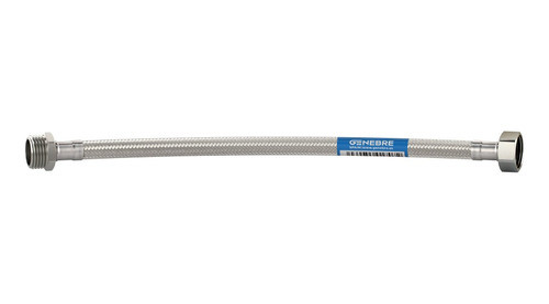Dn8 Flexible 1/2 X 40cm M-h Trenzado Gira Genebre Acero Inox 0