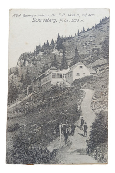 Austria Hotel Baumgartnerhaus 1904 Postal 0