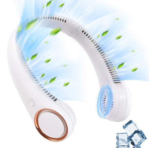 Geolinca Ventilador De Cuello Portátil, Ventilador Sin Asp. 0