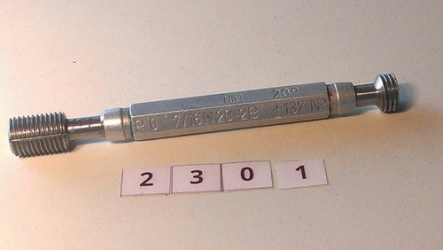 Calibre Rosca N 7/16 X 20 Torno Fresado Roscador Mtlwrk 2301 0