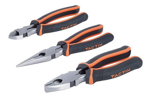 Juego De 3 Alicates Profesional Tactix Tx204005 0