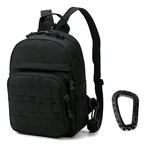 Mochila Senderismo Negra Tactica Pequena 6l 0