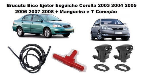 Kit Brucutu Parabrisa Dianteiro Corolla 2003 2004 2005 2006 1