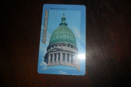 Tarjeta Telefonica Telefonica Cupula Congreso De La Nacion 0
