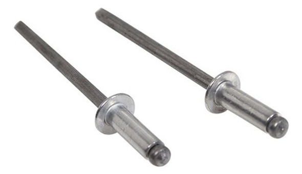 Remache Pop Rapido Aluminio Ribot 4 X 10 Caja 500 Unidades 0