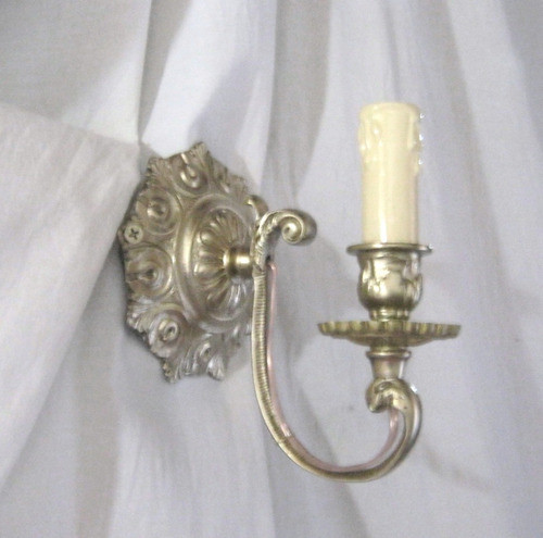 Antiguo Aplique Frances 1 Luz Impecable Oferta !!! 0