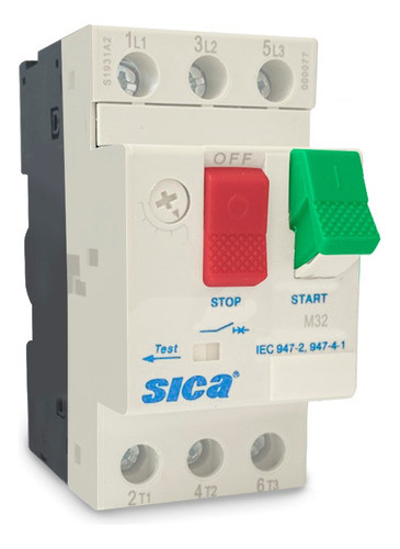 Guardamotor Tripolar 20 A 25 Amp M32 Sica Electro Medina 0