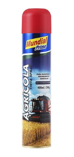 Lata Tinta Agricola - Vermelho 400ml 0