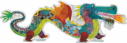 Puzzle Gigante Dragón Djeco 58 Piezas Niños Cadaques Kids 0