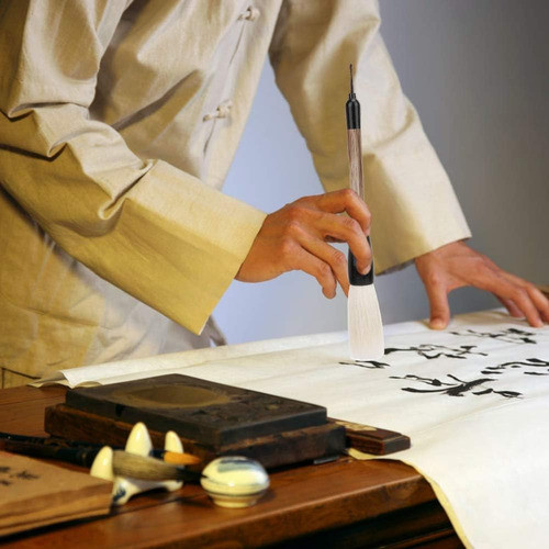 Pincel Grande Para Caligrafía Y Pintura Acuarela De 30 Cm 1
